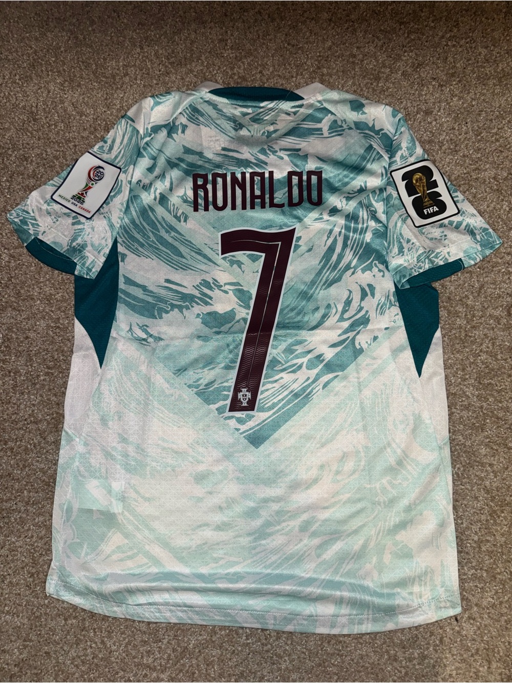 Puma Portugal 2026 Ronaldo #7 Men's Away Player Version Soccer Jersey 🆕